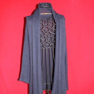 Skif Brand Long Asymmetrical Navy Wrap